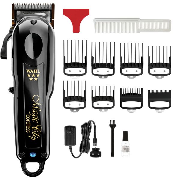 Cortadora Wahl Magic Clip Black Inalambrica 5 Estrellas