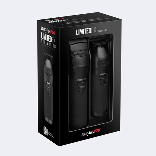 [FXDUOCTMB] Combo Cortadora y Talladora BabylissPRO BARBERology Black FX N1